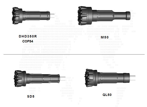 Bits DTH 5 polegadas