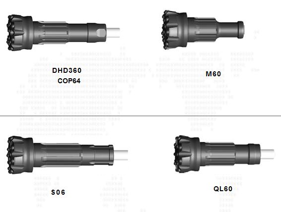 Bits DTH 6 polegadas