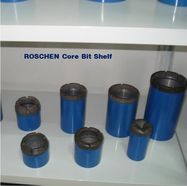 broca de n&uacute;cleo de superf&iacute;cie