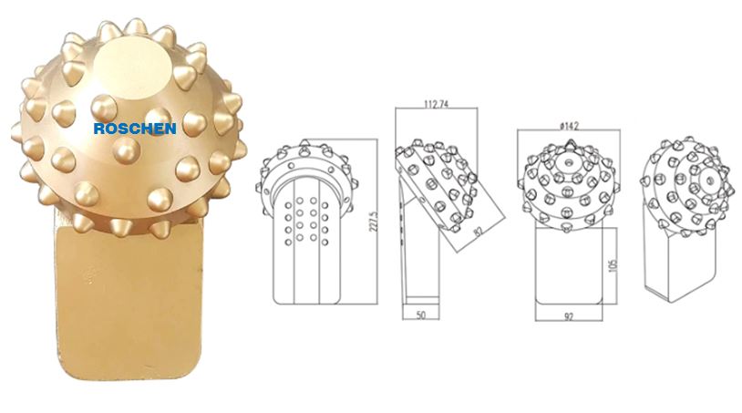 Cones de rolo de base - Tipo de solda