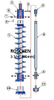 3 3/4"Double Key Heavy Duty Hollow Stem Autoer (95mm)