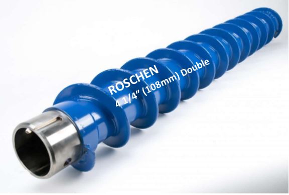 Creeiros de haste oco de 108mm