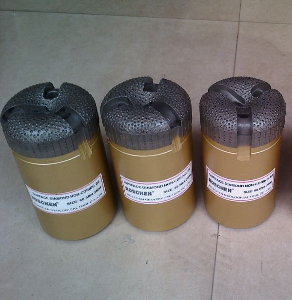 broca de superf&iacute;cie sem n&uacute;cleo